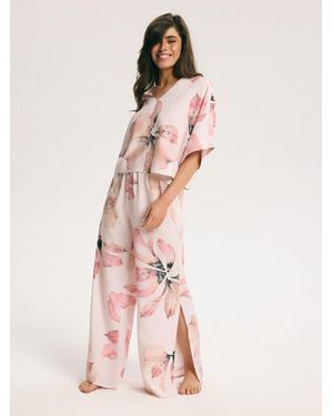 ESOTIQ Pyjama Pria - Pink