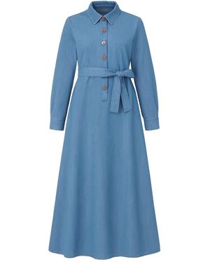 Moda Mihram Kleid - Blau