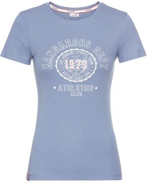 Kangaroos T-Shirt - Blau