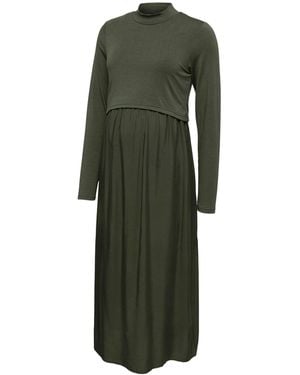Mama.licious Kleid Mlcathy - Grün