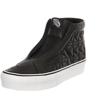 Vans Sportlicher Schnürschuh X Karl Lagerfeld Sk8-Hi Platform Snekaers - Schwarz