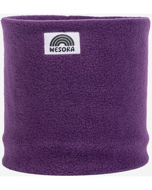 WESORA GmbH Schlauchschal Fleece Neckwarmer - Lila