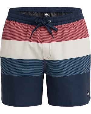 Quiksilver Badeshorts Stretch Scallop Volley 16 - Blau