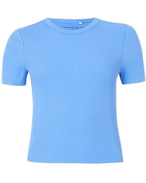 ONLY T-Shirt Onlval - Blau