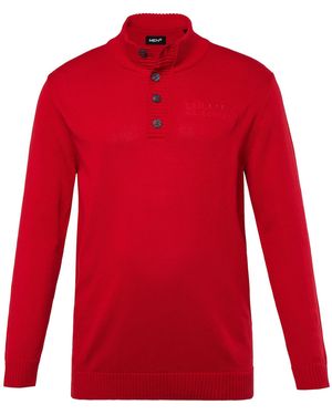 Men Plus Pullover - Rot