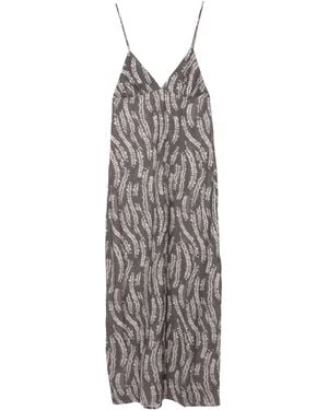 Pull&Bear Kleid - Grau