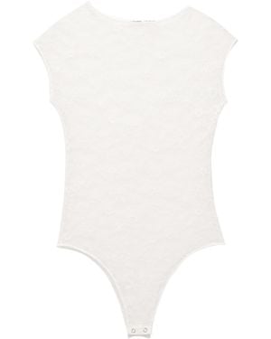 Pull&Bear Shirtbody - Weiß