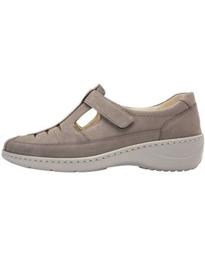 Waldläufer Slipper Komfort Slipper Damen 607501191/088 Echtleder - Braun