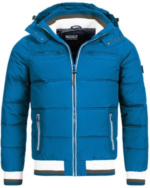 INDICODE Winterjacke Marlon - Blau