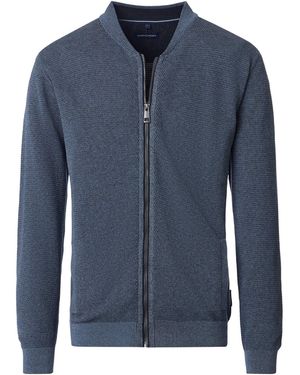 CASA MODA Strickjacke Basic - Blau