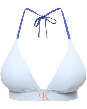 Calvin Klein Bikinitop - Blau