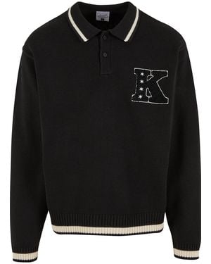 Karlkani Poloshirt Star K - Schwarz