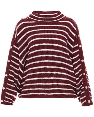 DreiMaster Maritim Pullover Maritim - Rot