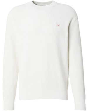 Calvin Klein Pullover Clsc - Weiß
