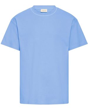 Solid T-Shirt Danton - Blau