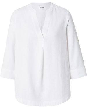 S.oliver Bluse - Weiß