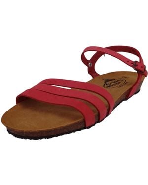 Plakton Sandale Fran Alou - Rot