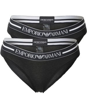 Emporio Armani Slip - Schwarz