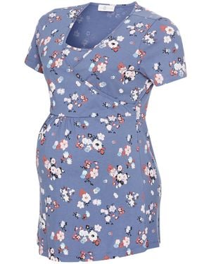 Neun Monate Shirt - Blau