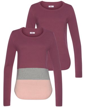 Flashlights Pullover - Rot