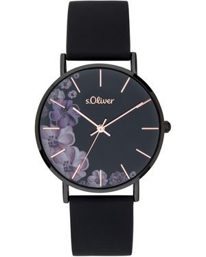 S.oliver Uhr - Schwarz