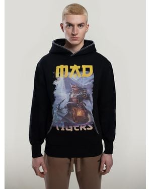 MAD TIGERS Sweatshirt Dark Oceans - Blau