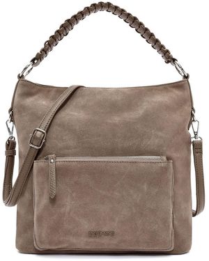 Derimod Schultertasche - Grau