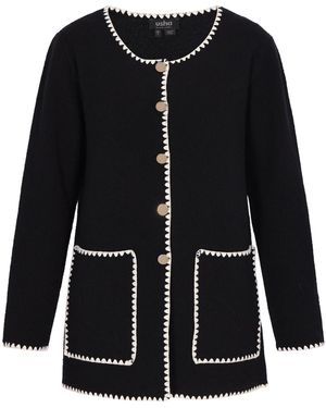 usha BLACK LABEL Strickjacke - Schwarz