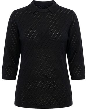 Ulla Popken Pullover - Schwarz