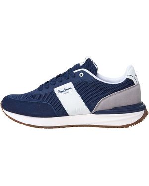 Pepe Jeans Sneaker Buster - Blau