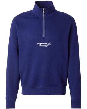 Jack & Jones Sweatshirt Jorvesterbro - Blau