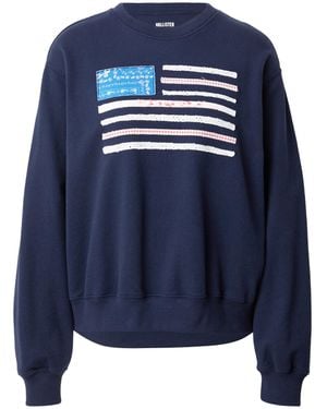 Hollister Sweatshirt - Blau