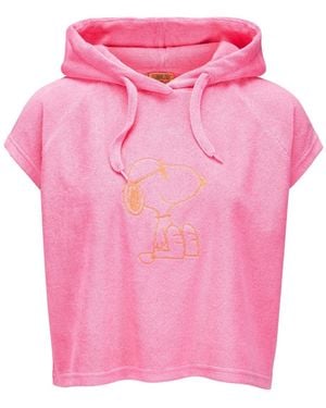 Codello Hoodie Mit Snoopy-Stickerei - Pink