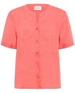Cream Bluse 'Crbellis' - Pink
