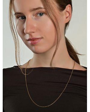 AKZENT Kette Palynn, Goldfarbig, Langlebig - Braun