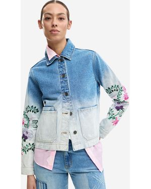 Desigual Winterjacke Chaqdakota 26Swed16 - Blau