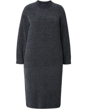 Ulla Popken Strickkleid - Blau