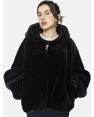 Just things we like Winterjacke Asahi Shearling Jacket - Schwarz