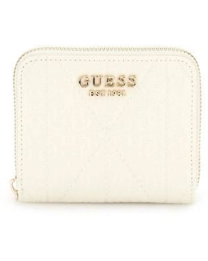 Guess Portemonnaie Aldina - Natur