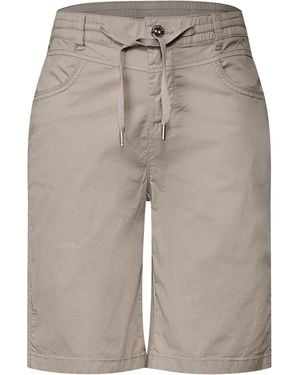 Street One Shorts - Grau