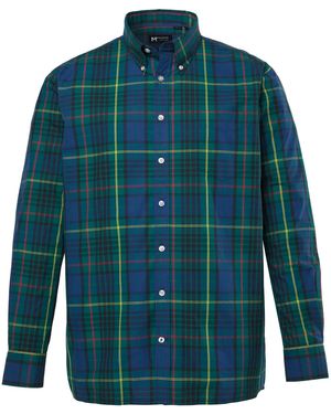 Men Plus Hemd - Blau
