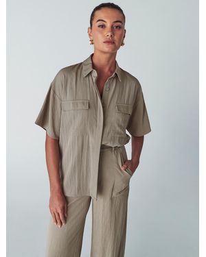 Willa Bluse 'Valle' - Braun