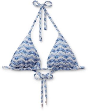 Calzedonia Bikinitop Water Reflection - Blau