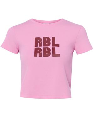 Noisy May T-Shirt Nmjudy - Pink