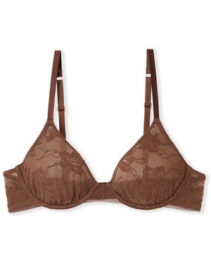 Etam Bh Pure Dentelle - Braun