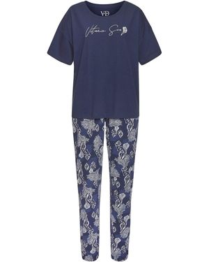 vivance active Pyjama Dreams - Blau