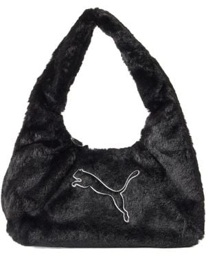 PUMA Schultertasche - Schwarz