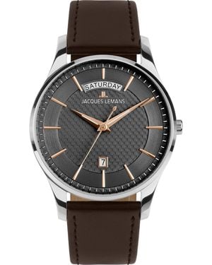 Jacques Lemans Analoguhr - Grau