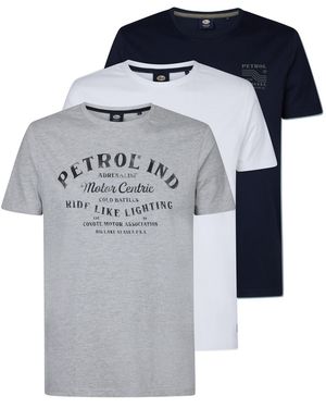 Petrol Industries Shirt Muir - Blau