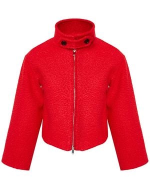 Trendyol Jacke - Rot